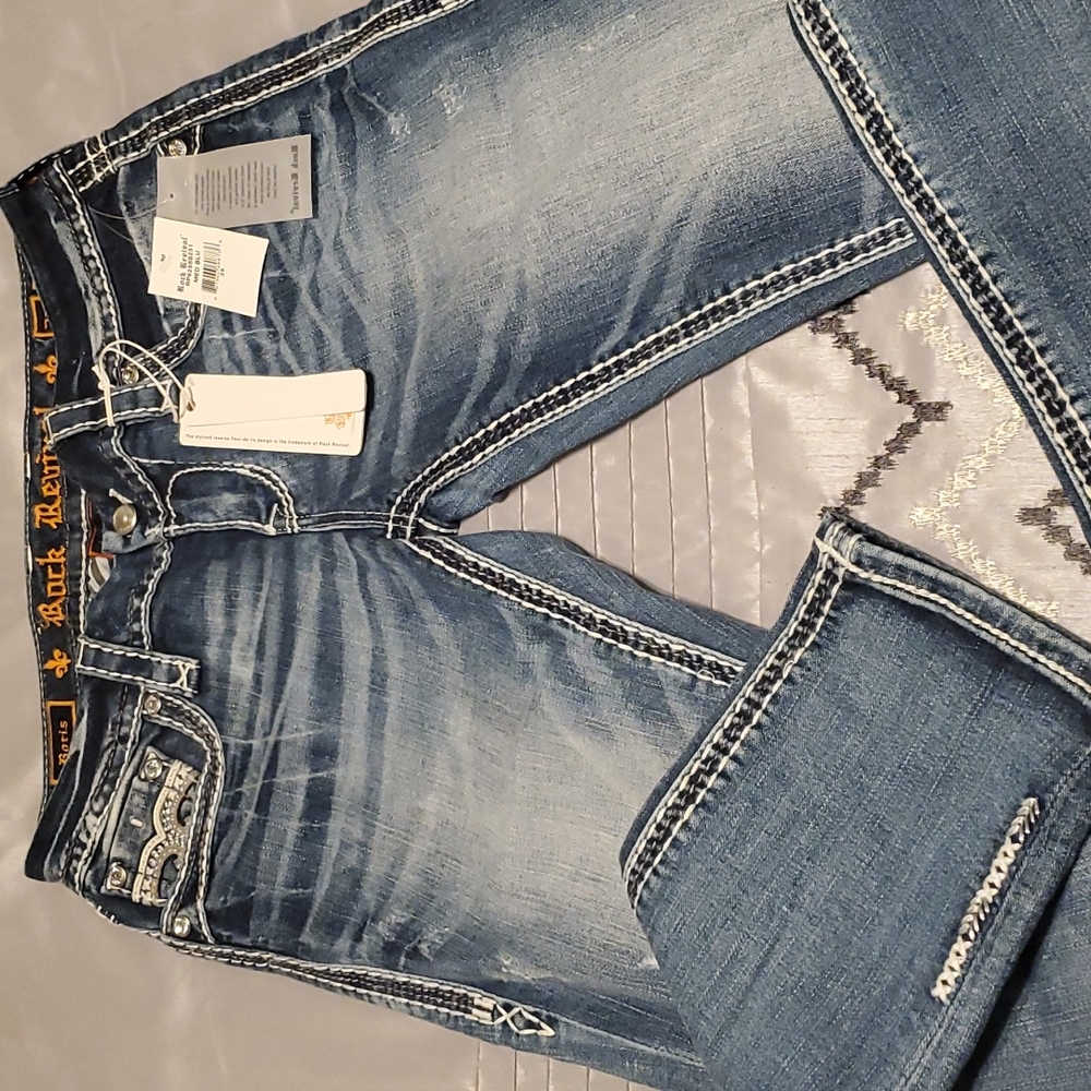 NWT Rock Revival skinny ankle jeans